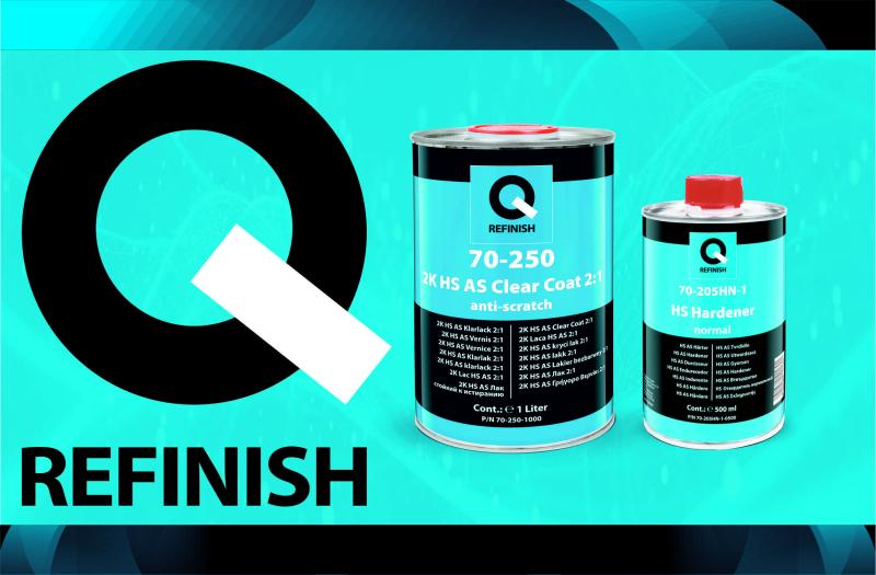 В линейке Q-refinish НОВЫЙ ЛАК 70-250