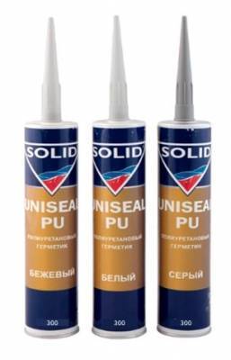 Герметик серый Uniseal Solid 300 мл Герметик серый Uniseal Solid 300 мл фото | Европроект Tрейдинг